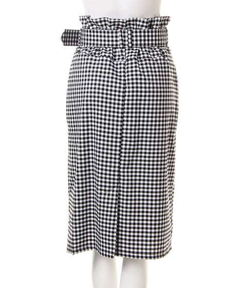 INGNI（イング） ヨークシアートップス＋ナロースカートA／SET ｸﾛ