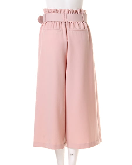 INGNI（イング） ヨークシアートップス＋ガウチョパンツ／SET ｸﾛ