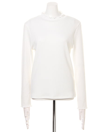 INGNI（イング） メロートップス＋ナロースカート／SET ｵﾌﾎﾜｲﾄ