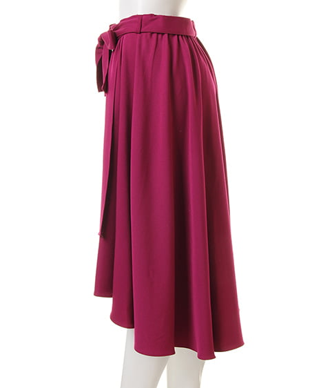 INGNI（イング） ヨークレーストップス＋イレヘムスカート／SET ｵﾌﾎﾜｲﾄ