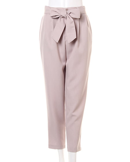 INGNI（イング） スキッパーシャツ＋テーパードパンツ／SET ｵﾌｸﾛ/ｽﾄﾗｲﾌﾟ