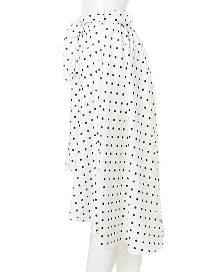 INGNI（イング） Backリボントップス＋イレヘムスカート／SET ｻｯｸｽ