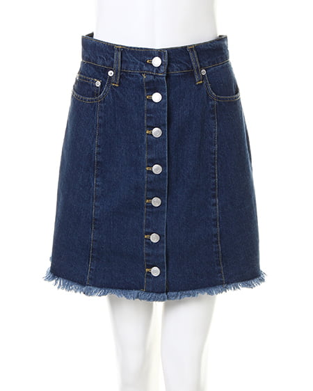 INGNI（イング） Vネックニット＋台形スカート／SET ﾎﾞｰﾀﾞｰ