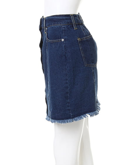 INGNI（イング） Vネックニット＋台形スカート／SET ﾎﾞｰﾀﾞｰ