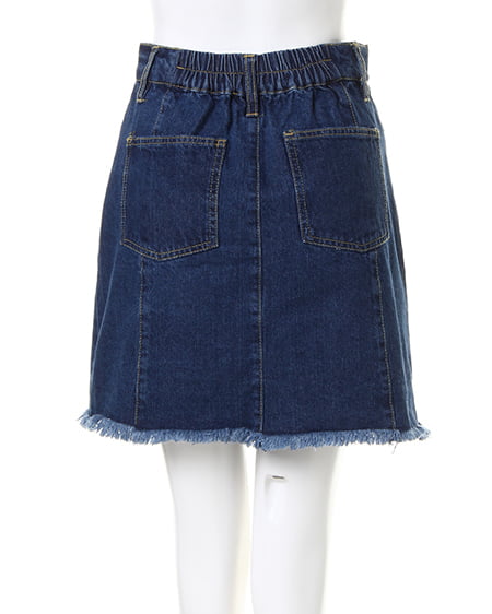 INGNI（イング） Vネックニット＋台形スカート／SET ﾎﾞｰﾀﾞｰ