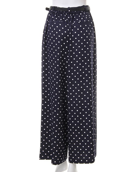 INGNI（イング） ヨークシアートップス＋柄ワイドパンツ／SET ｵﾌﾎﾜｲﾄ