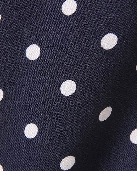 INGNI（イング） ヨークシアートップス＋柄ワイドパンツ／SET ｵﾌﾎﾜｲﾄ