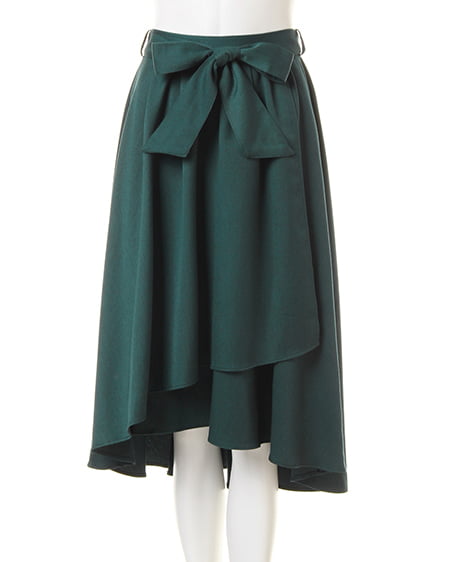 INGNI（イング） レーストップス＋イレヘムスカート／SET ｵﾌﾎﾜｲﾄ