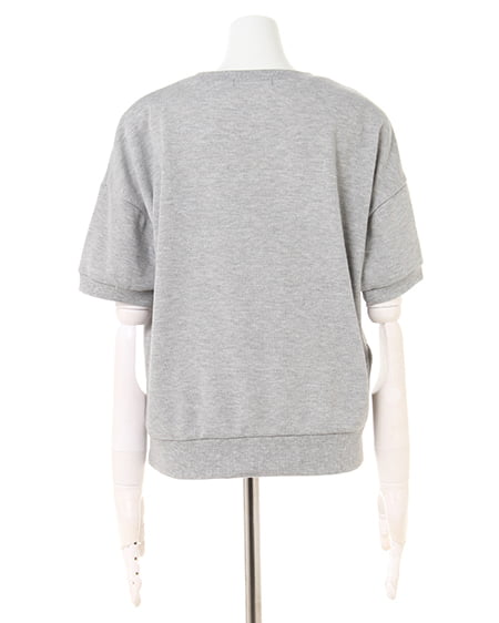 INGNI（イング） ロゴ半袖トップス＋ナロースカート／SET ｸﾞﾚｰ