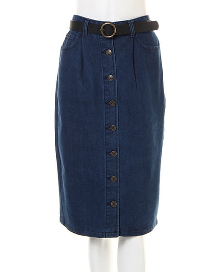 INGNI（イング） ロゴ半袖トップス＋ナロースカート／SET ｸﾞﾚｰ