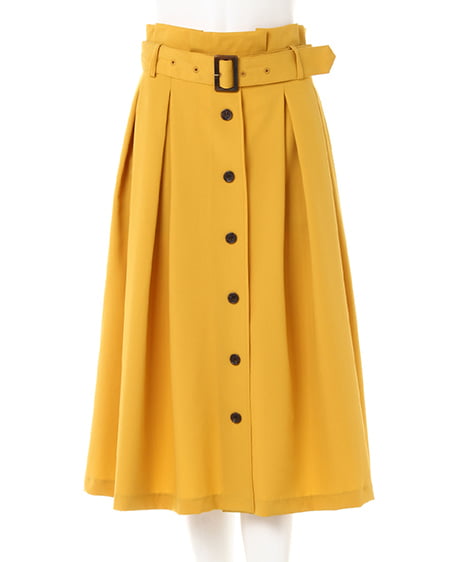 INGNI（イング） リブVネックトップス＋ミディスカート／SET ﾎﾞｰﾀﾞｰ