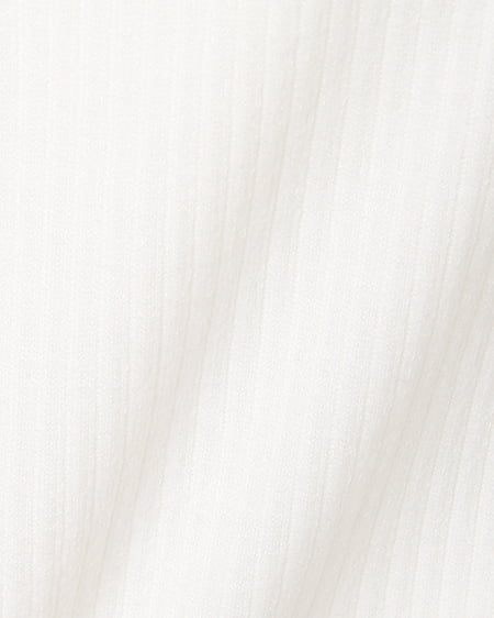 INGNI（イング） リブハイネックメロートップス＋ナロージャンスカ／SET ｵﾌﾎﾜｲﾄ