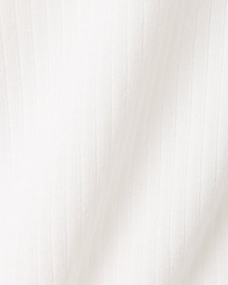 INGNI（イング） リブメロートップス＋ナロージャンスカ／SET ｵﾌﾎﾜｲﾄ