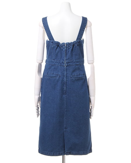 INGNI（イング） リブメロートップス＋ナロージャンスカ／SET ｵﾌﾎﾜｲﾄ