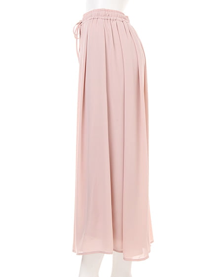 INGNI(イング) ハイネックメロートップス+エアリースカンツ/SET ボーダー