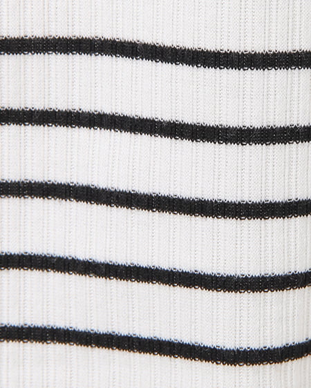 INGNI（イング） ハイネックメロートップス＋ナロージャンスカ／SET ﾎﾞｰﾀﾞｰ