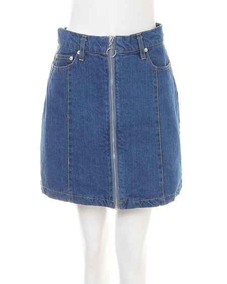 INGNI(イング) リーフ柄オフショル+台形スカート/SET オフホワイト