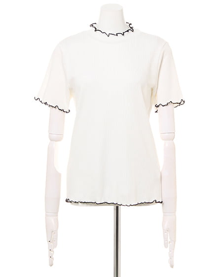 INGNI（イング） メロートップス＋ミディスカート／SET ｵﾌﾎﾜｲﾄ/A