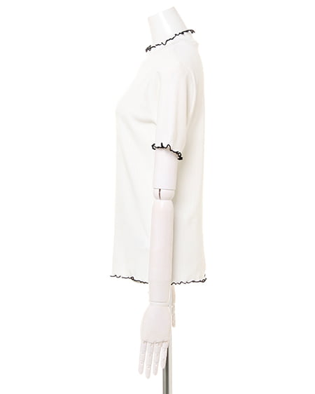 INGNI（イング） メロートップス＋ミディスカート／SET ｵﾌﾎﾜｲﾄ/A