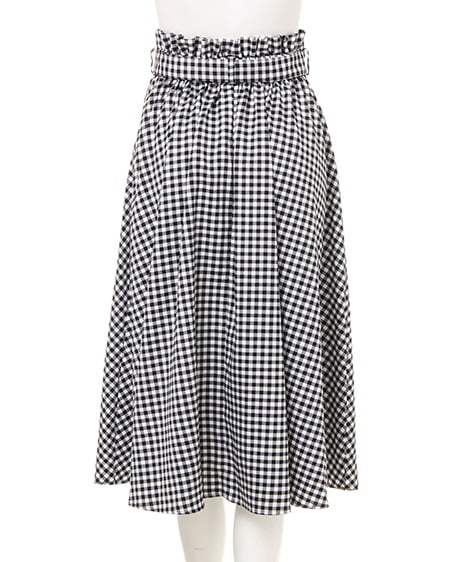 INGNI（イング） メロートップス＋ミディスカート／SET ｵﾌﾎﾜｲﾄ/A