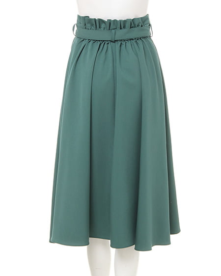 INGNI（イング） 2枚袖トップス＋ミディスカート／SET ｵﾌﾎﾜｲﾄ