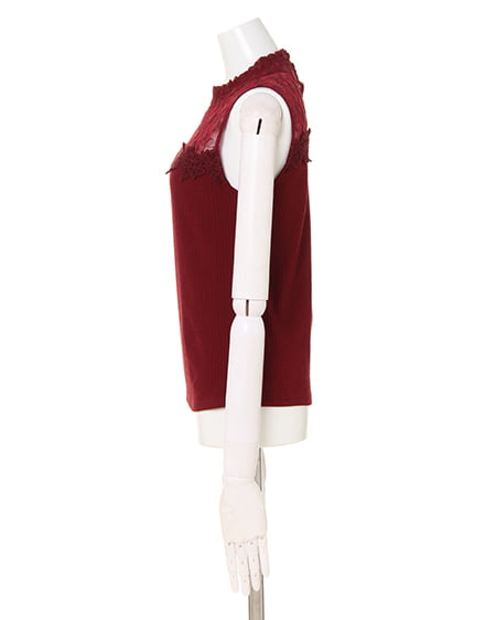 INGNI（イング） ヨークシアーノースリトップス＋デニムワイドパンツ／SET ﾎﾞﾙﾄﾞｰ