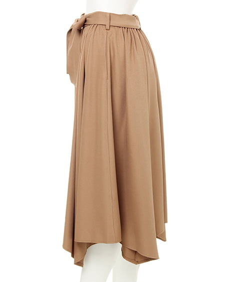 INGNI（イング） ピン付ブラウス＋イレヘムスカート／SET ｺﾝ/ｽﾄﾗｲﾌﾟ