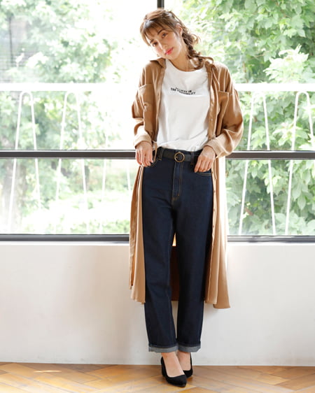 コーディネート Ingni Store限定セット ドロストシャツワンピース ストレートパンツ Set Ingni イング 公式通販 Ingni Store イングストア コーディネート Ingni Store限定セット ドロストシャツワンピース ストレートパンツ Set Ingni イング 公式通販 Ingni Store イングストア
