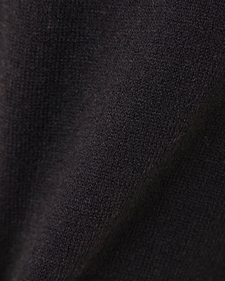 INGNI(イング) フリルケーブルニット+ピーチミディスカート/SET クロ