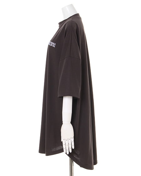 INGNI（イング） ロゴ入りチュニック＋カットリブレギンス／SET ｽﾐｸﾛ