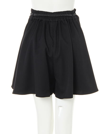 INGNI（イング） バックリボンニット＋ベルト付キュロットパンツ／SET ﾓｶ