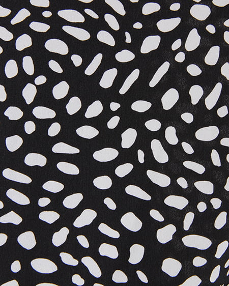 INGNI（イング） モックネックニット＋ダルメシアン柄スカート／SET ｽﾓｰｸﾋﾟﾝｸ