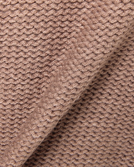 INGNI(イング) ベルト付ケーブルチュニック+ハクプリントギャザースカート/SET モカ