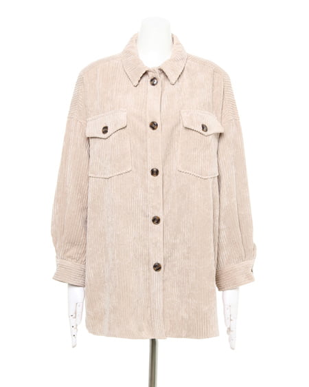 INGNI（イング） コーデュロイCPO＋ダルメシアン柄スカート／SET ｳｽﾍﾞｰｼﾞｭ