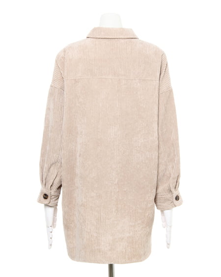 INGNI（イング） コーデュロイCPO＋ダルメシアン柄スカート／SET ｳｽﾍﾞｰｼﾞｭ