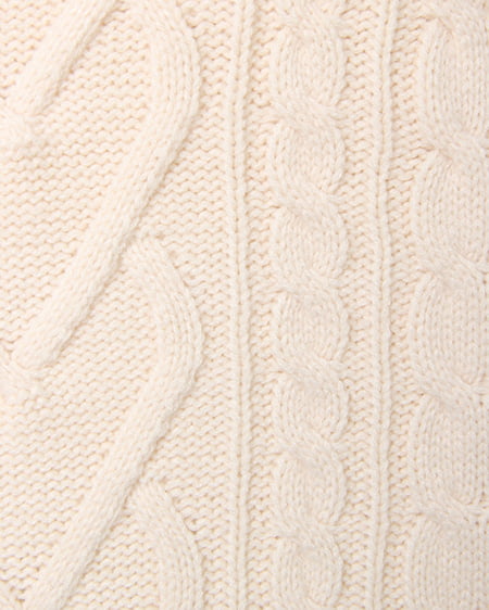 INGNI（イング） ケーブルオフタートルニット＋プリーツ切替スカート／SET ｱｲﾎﾞﾘｰ