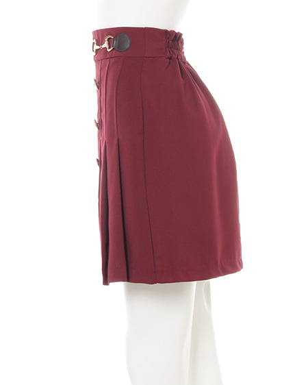 INGNI（イング） ケーブルオフタートルニット＋プリーツ切替スカート／SET ｱｲﾎﾞﾘｰ