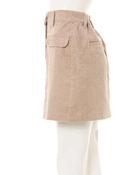 INGNI（イング） バックリボンケーブルニット＋コーデュロイスカート／SET ｱｲﾎﾞﾘｰ