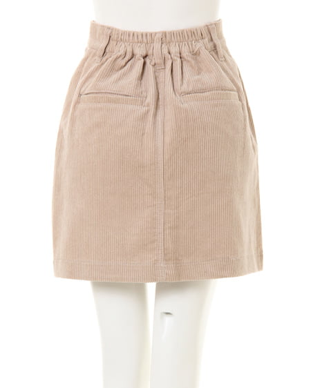 INGNI（イング） バックリボンケーブルニット＋コーデュロイスカート／SET ｱｲﾎﾞﾘｰ