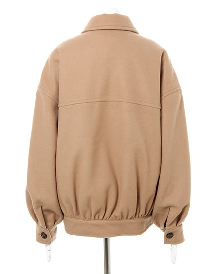 INGNI（イング） CPOブルゾン＋前ボタン台形スカート／SET ﾍﾞｰｼﾞｭ