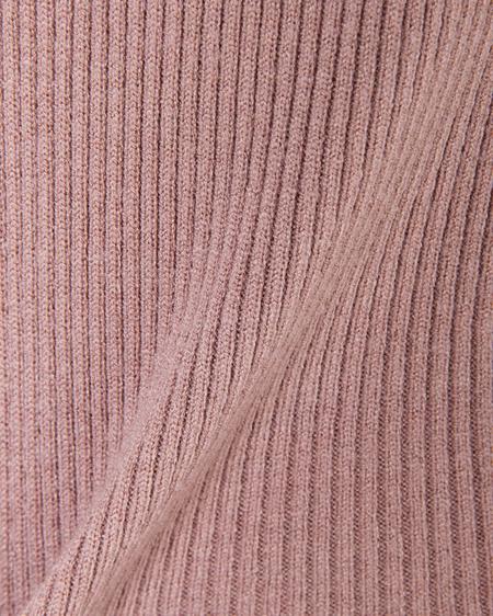 INGNI（イング） BACKリボンニット＋ベルト付ラッフルスカート／SET ﾓｶ