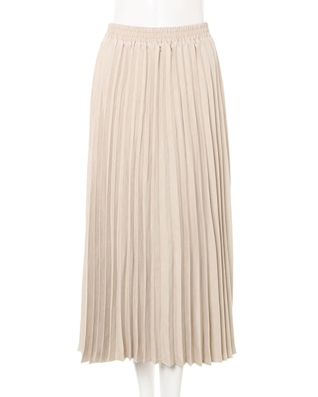 INGNI（イング） ケーブルスキッパーニット＋スエードプリーツスカート／SET ﾐﾝﾄｸﾞﾘｰﾝ