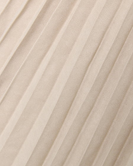 INGNI（イング） ケーブルスキッパーニット＋スエードプリーツスカート／SET ﾐﾝﾄｸﾞﾘｰﾝ