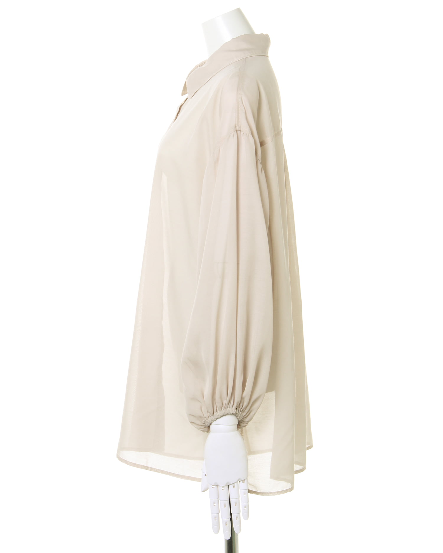 シアーシャツ＋合皮紐付センタープレスパンツ／SET｜INGNI(イング