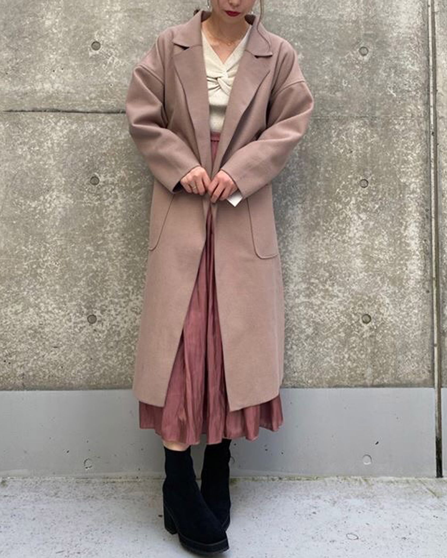 キレイ系/セレブ系★INGNI/イング★ニットコート★新品 ケーブルモックネック／ニット｜INGNI(イング) 公式通販｜INGNI STORE