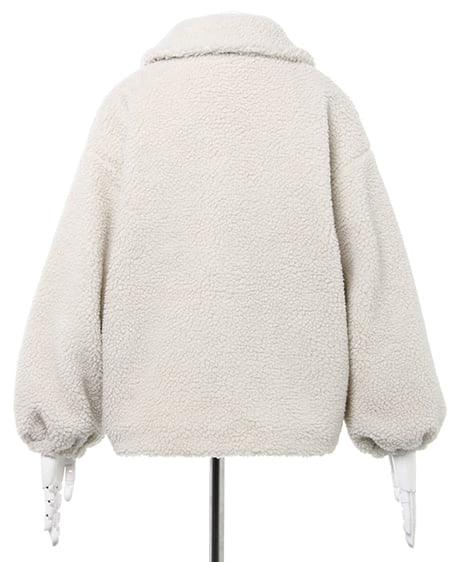 INGNI（イング） ボアダッフルコート＋ロゴスウェットトップスA／SET ｱｲﾎﾞﾘｰ