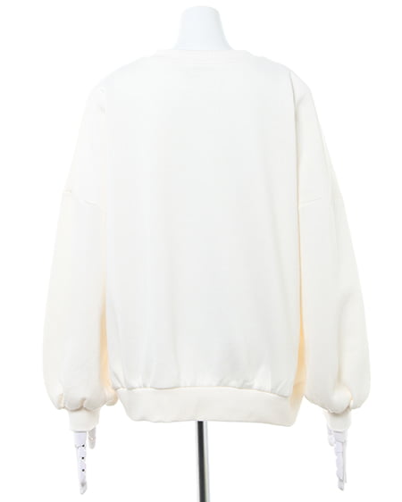 INGNI（イング） ボアダッフルコート＋ロゴスウェットトップスB／SET ﾓｶ