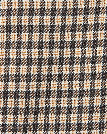 INGNI(イング) パワショルリブニット+チェック柄マーメイドスカート/SET アイボリー/A