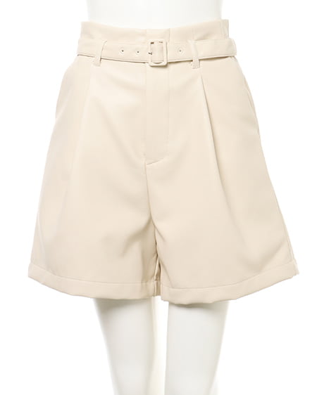 INGNI（イング） ジェラートカラーニットSET＋フェイクレザーキュロットパンツ／SET ﾍﾞｰｼﾞｭ