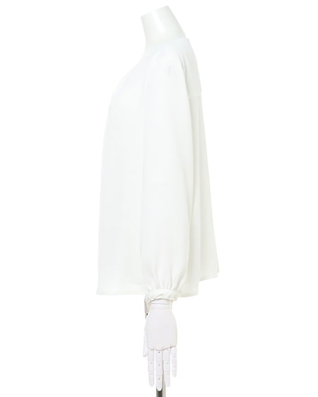 INGNI（イング） ピン付トロミブラウス＋テーパードパンツ／SET ｵﾌﾎﾜｲﾄ